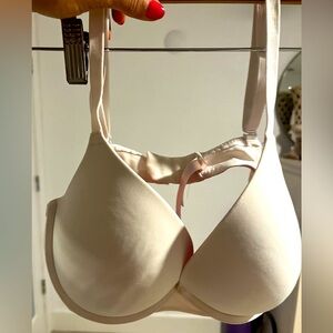 Pink white braw size 36c with padding